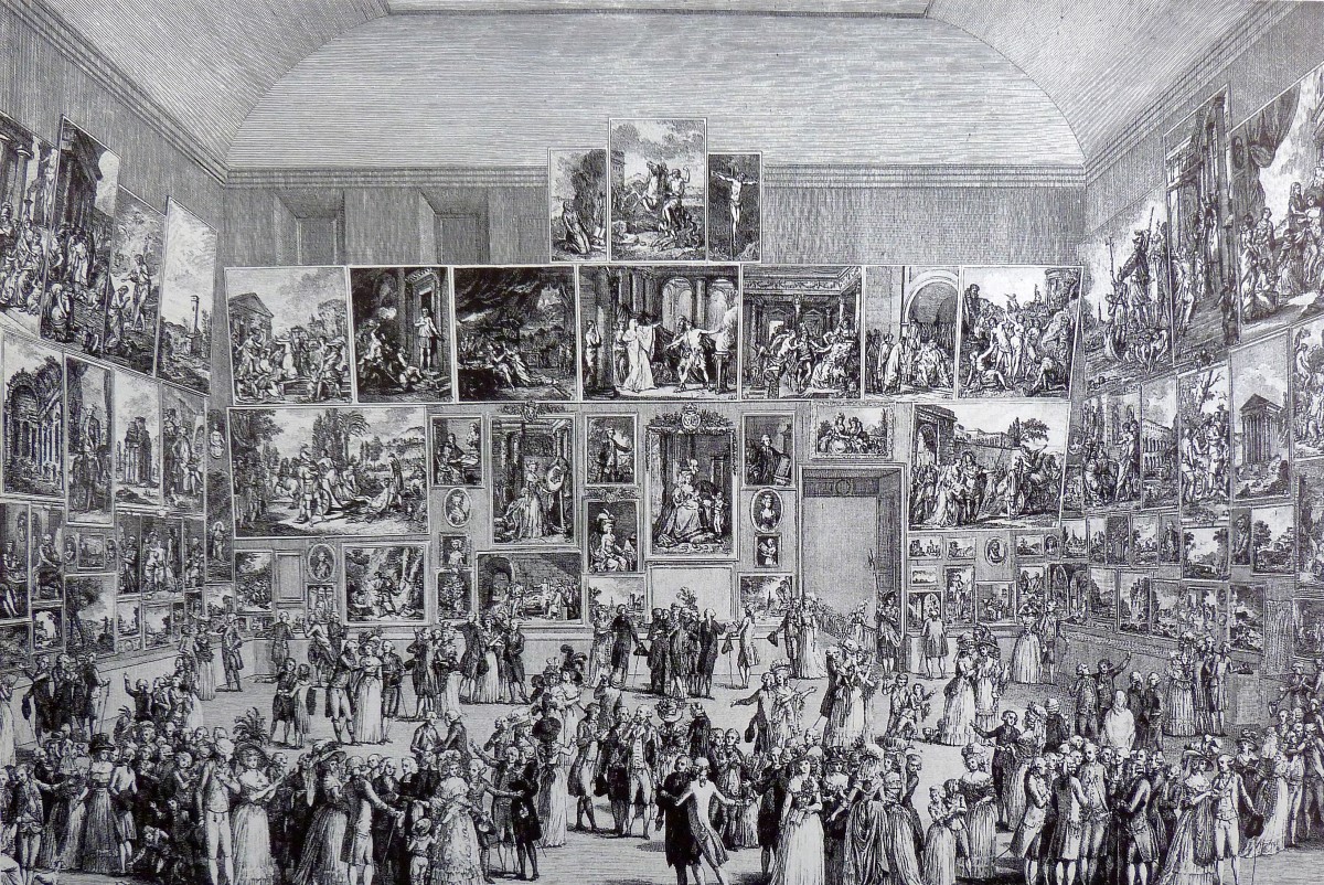 Pietro Antonio Martini (1738–1797), Exposition au Salon de 1787, Francia Nemzeti Könyvtár, Párizs